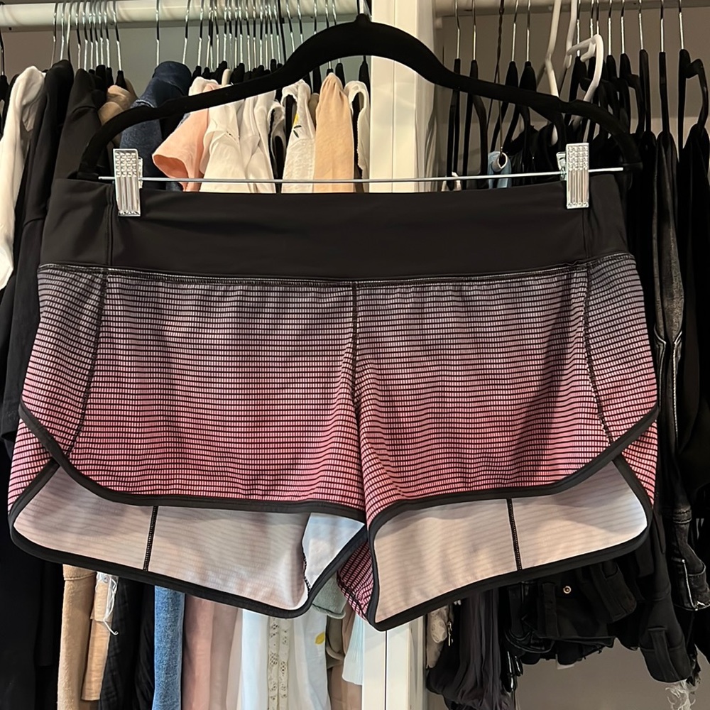 Lululemon running shorts. Size 10
